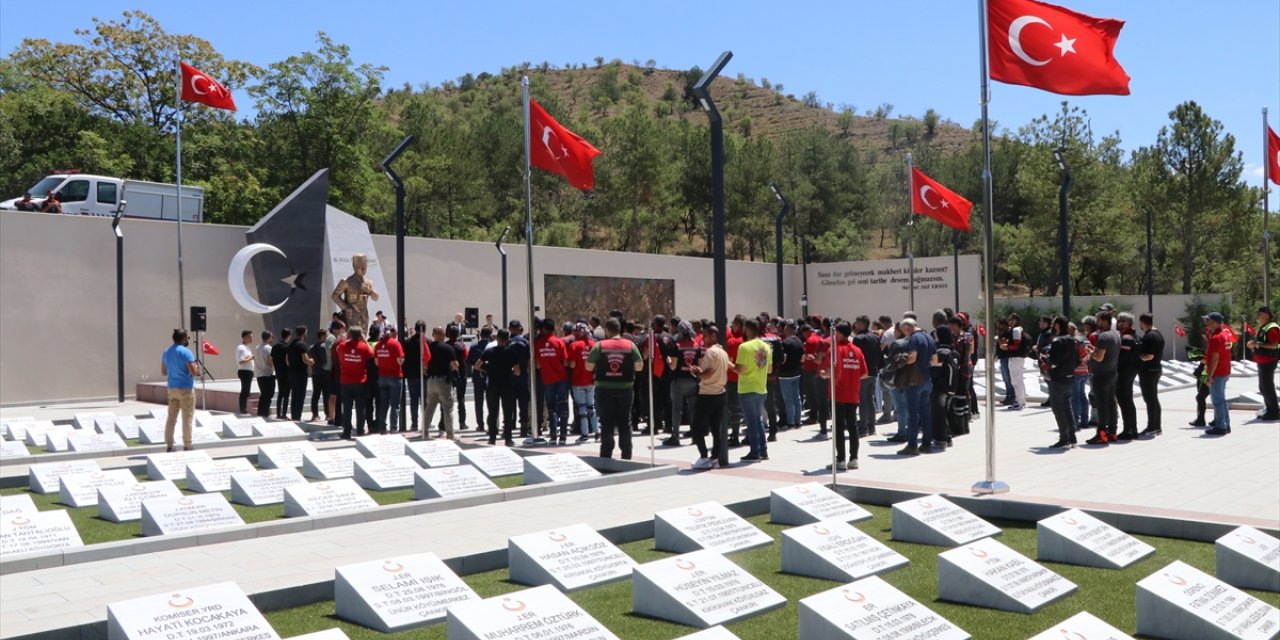 "İnebolu'dan Ankara'ya İstiklal Yolu Sürüşü" Çankırı etabı tamamlandı