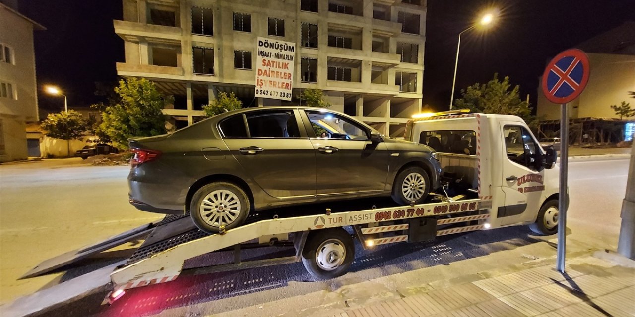 Amasya'da alkollü sürücüye 18 bin lira cezai işlem uygulandı