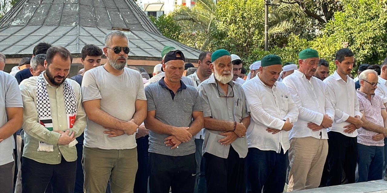 Hamas Siyasi Büro Başkanı Heniyye için İzmir ve Aydın'da gıyabi cenaze namazı kılındı