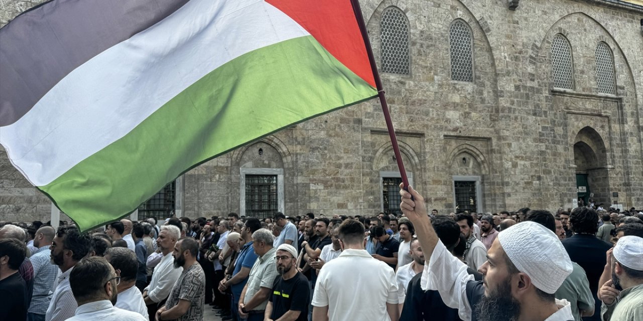 Bursa ve çevre illerde Hamas lideri Heniyye için dua edildi