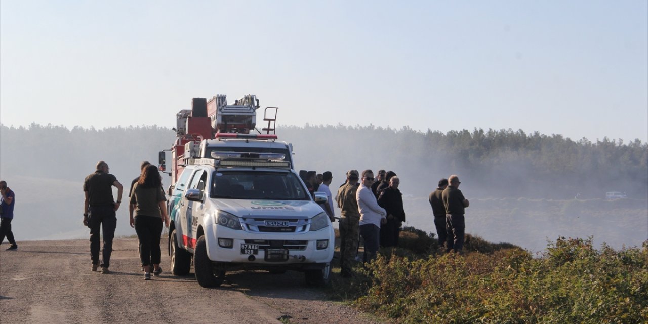 Sinop'ta uçurumdan düşen itfaiye erini arama çalışmaları sürüyor