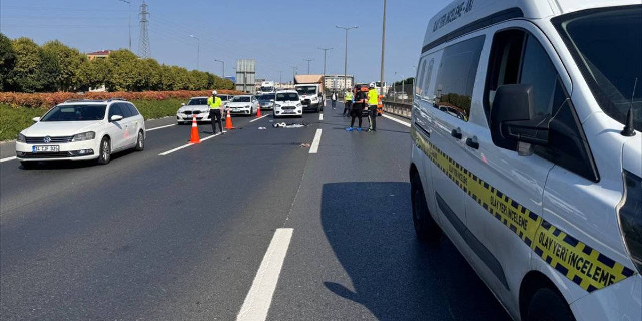 İstanbul'daki motosiklet kazasında 1 kişi öldü, 1 kişi yaralandı