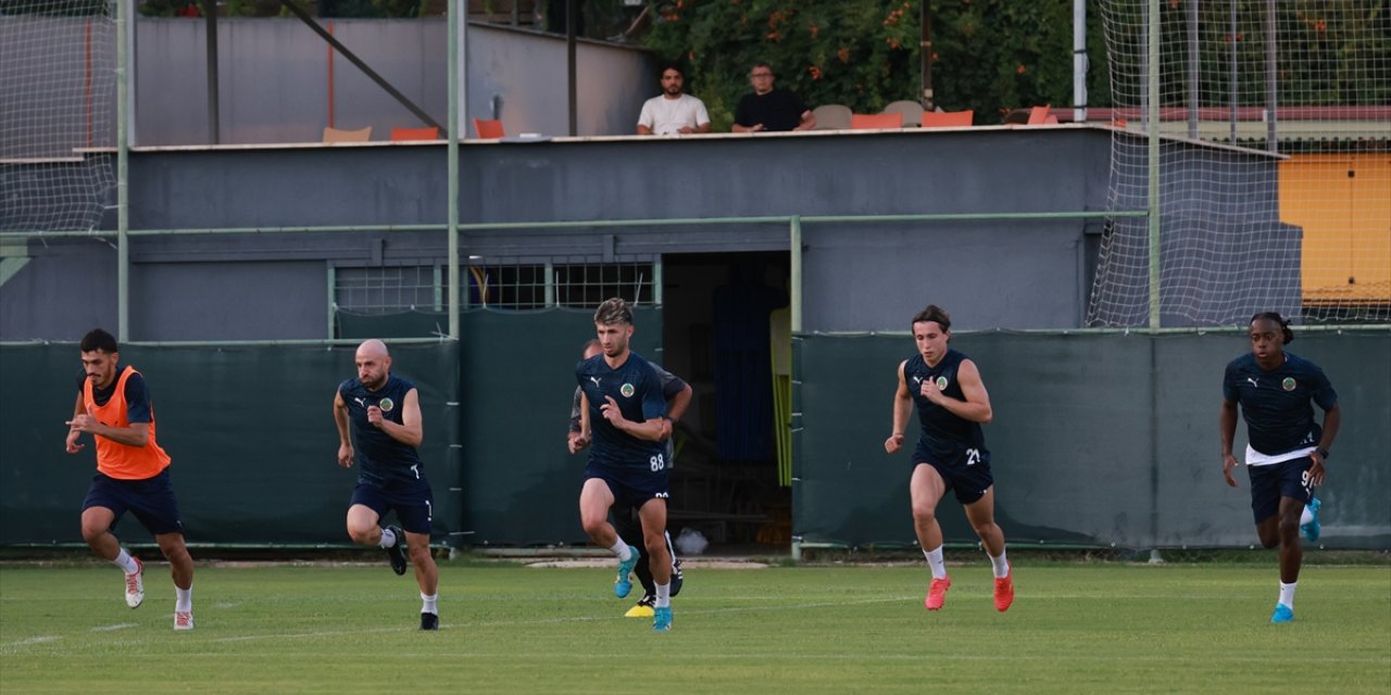 Alanyaspor, Eyüpspor maçının hazırlıklarını sürdürdü