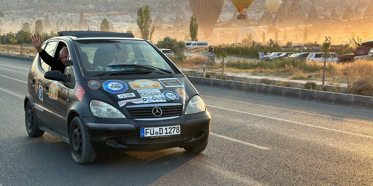 Doğu-Batı Dostluk ve İpek Yolu Rallisi Kapadokya'dan hareket etti