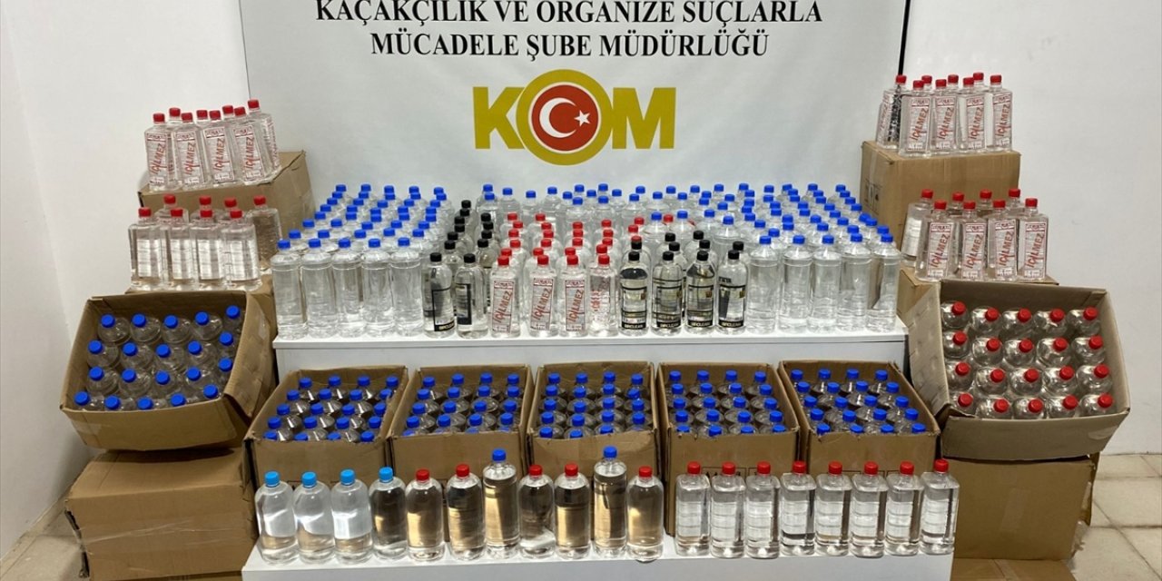 Samsun'da 774 litre etil alkol ele geçirildi