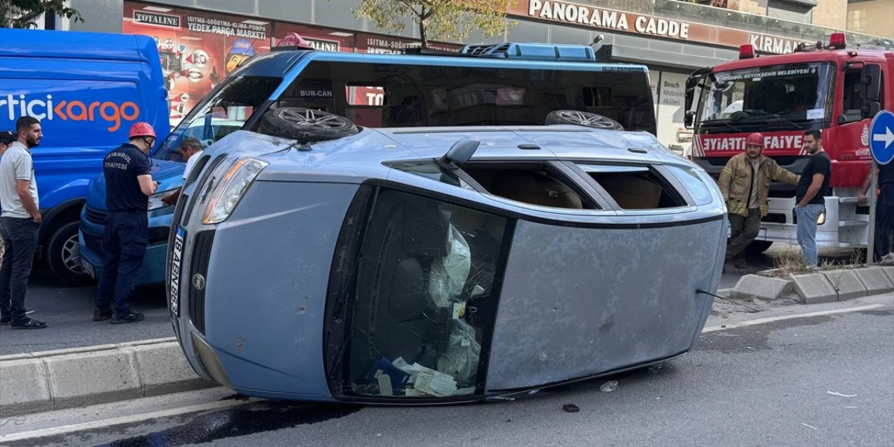 Kartal'da meydana gelen trafik kazasında bir kişi yaralandı