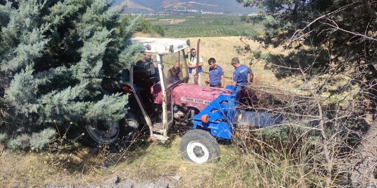 Bursa'da kayıp sürücünün cesedi traktörünün altında bulundu