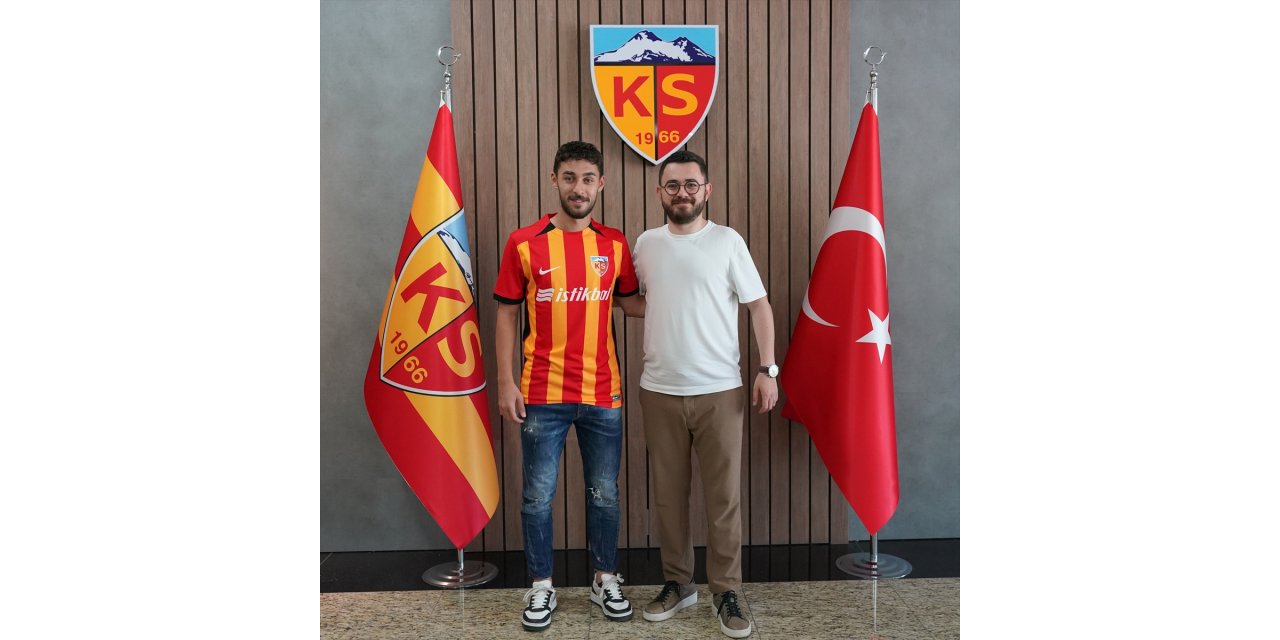 Kayserispor, Kartal Kayra Yılmaz ile 1 yıllık sözleşme imzaladı