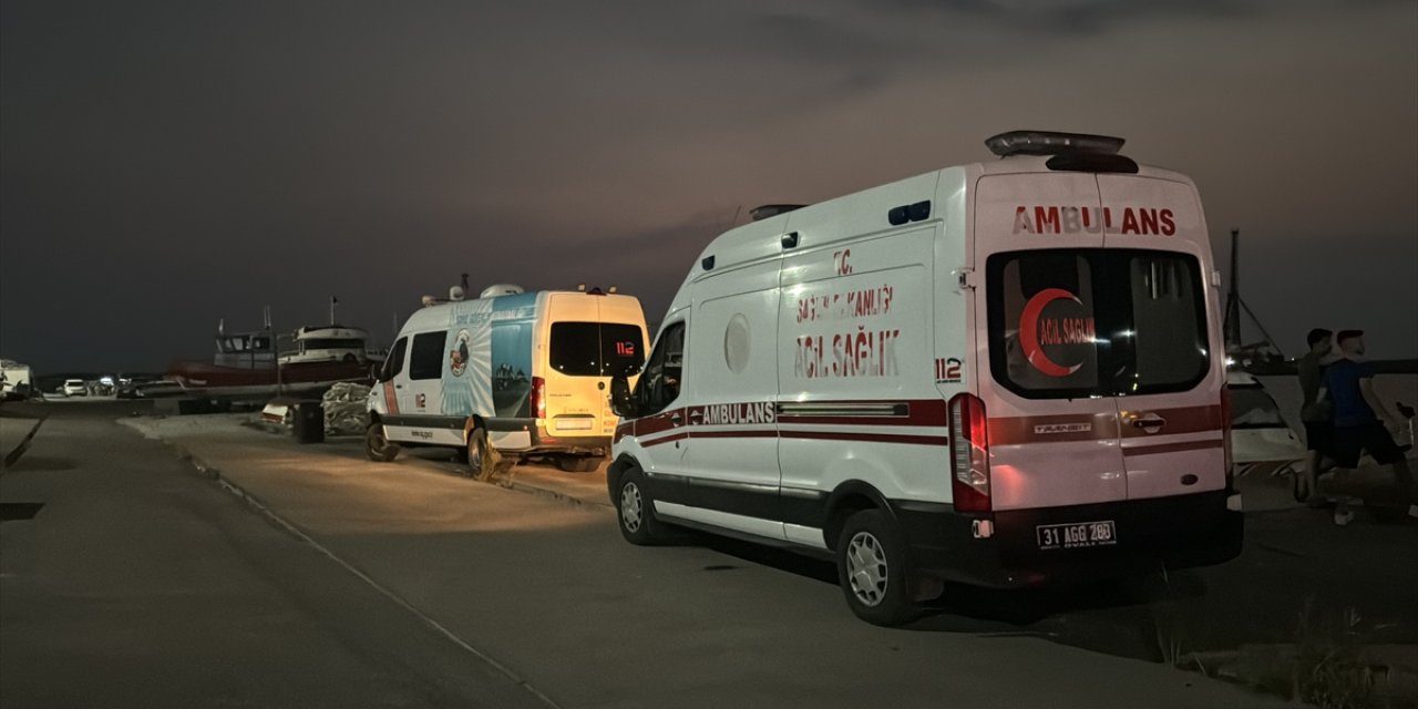 Hatay'da balık tutmak için botla denize açılan kişi kayboldu