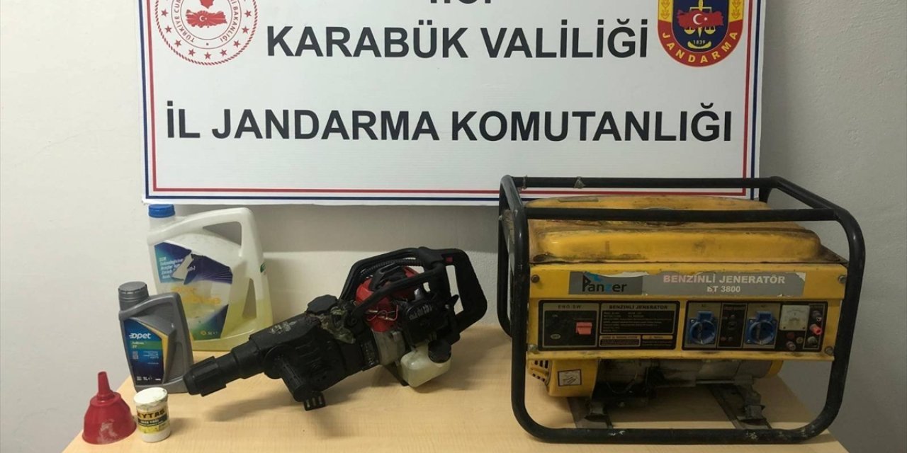 Karabük'te kaçak kazı yapan 7 kişi suçüstü yakalandı