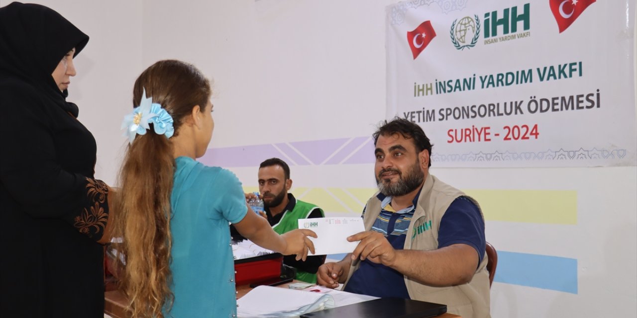 İHH, Suriye’deki 29 binden fazla yetime nakdi yardım ulaştırdı