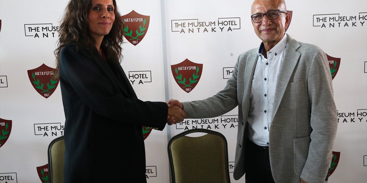 Hatayspor'un forma sırt sponsoru "The Museum Hotel Antakya" oldu