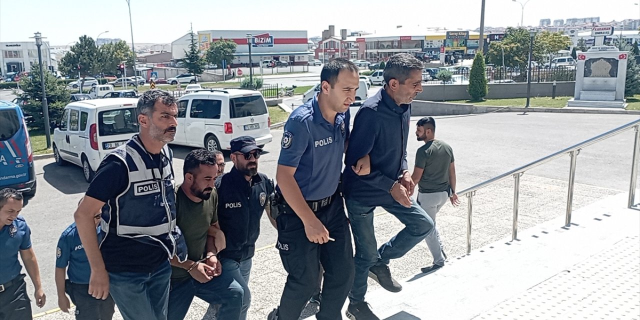 Karaman'da "change araç" operasyonunda 2 zanlı tutuklandı