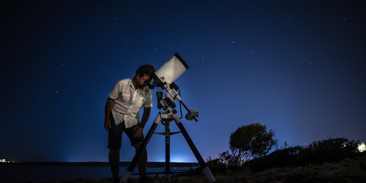 Delice Yarımadası'nda "Perseid meteor yağmuru" gözlemlendi