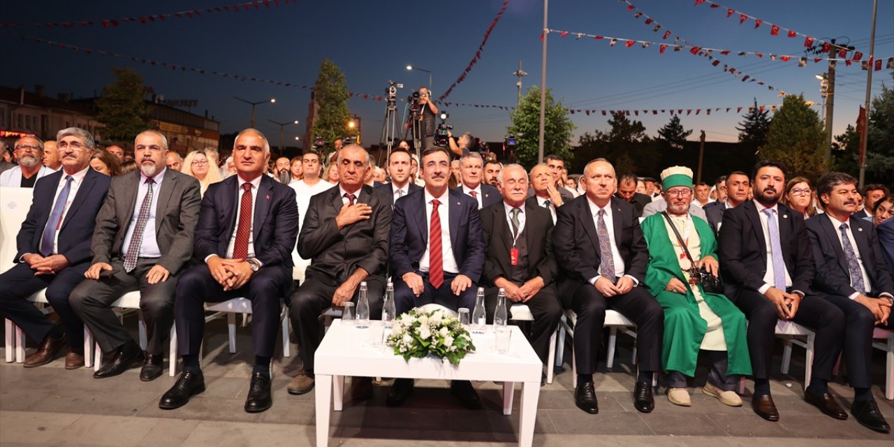 Kültür ve Turizm Bakanı Ersoy, Hacı Bektaş Veli'yi Anma Etkinlikleri'nde konuştu: