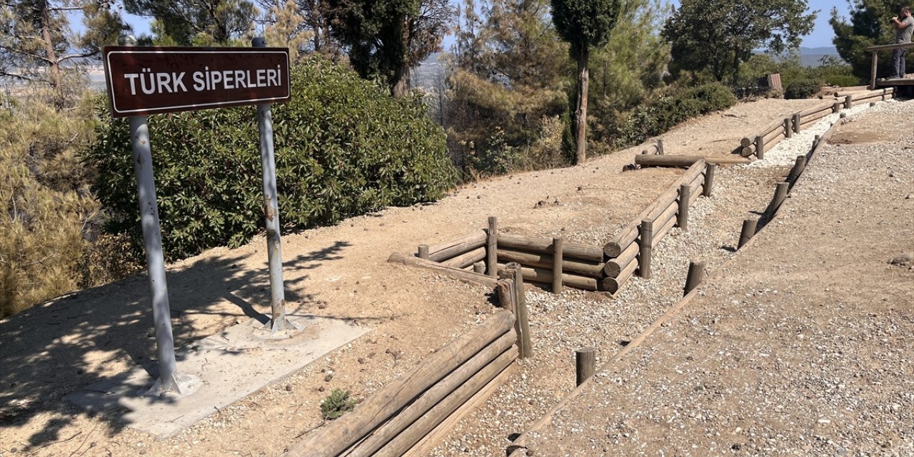 Çanakkale Savaşları Gelibolu Tarihi Alanı'nda yangından zarar gören bölge doğal görünümüne kavuşturulacak