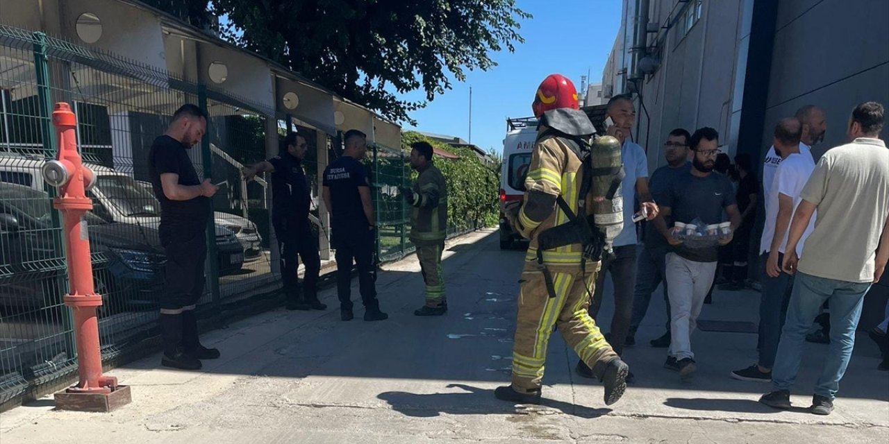 Bursa'da tekstil fabrikasında çıkan yangın söndürüldü