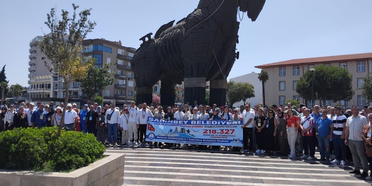 Gaziantep'ten 200 bin kişi, Çanakkale şehitleriyle buluştu