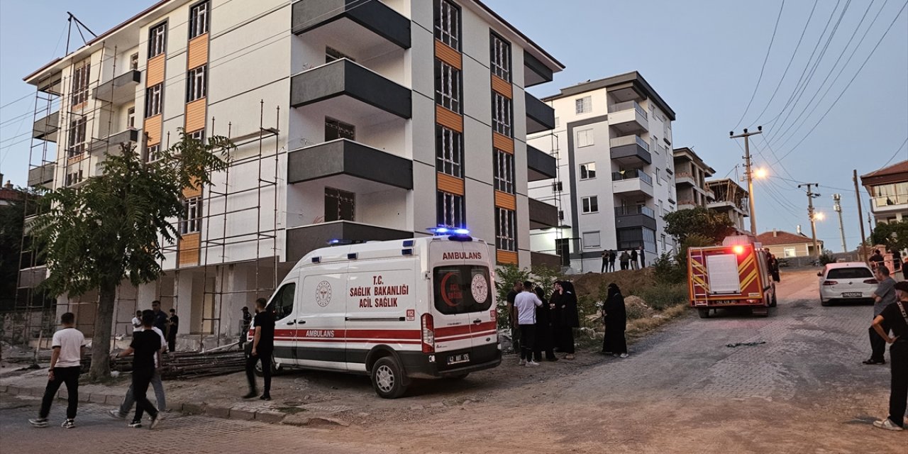 Konya'da asansör boşluğuna düşen işçi yaşamını yitirdi