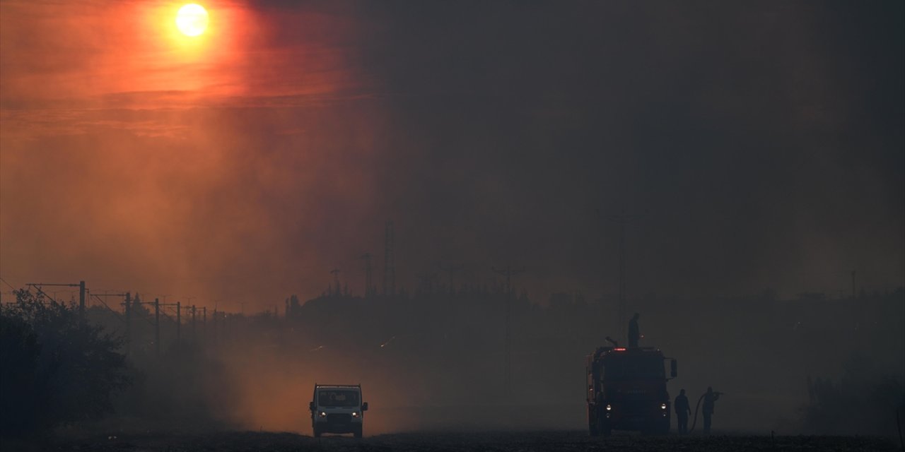 Edirne'de çıkan anız yangını söndürüldü