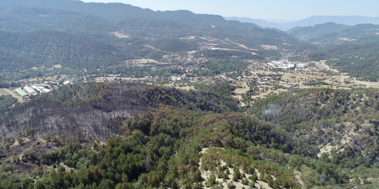 Bolu'da ormanlık alanda çıkan yangına 71 saattir müdahale ediliyor