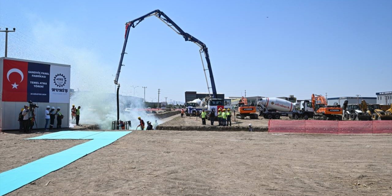 Nuriş Sandviç Panel Fabrikası Temel Atma Töreni