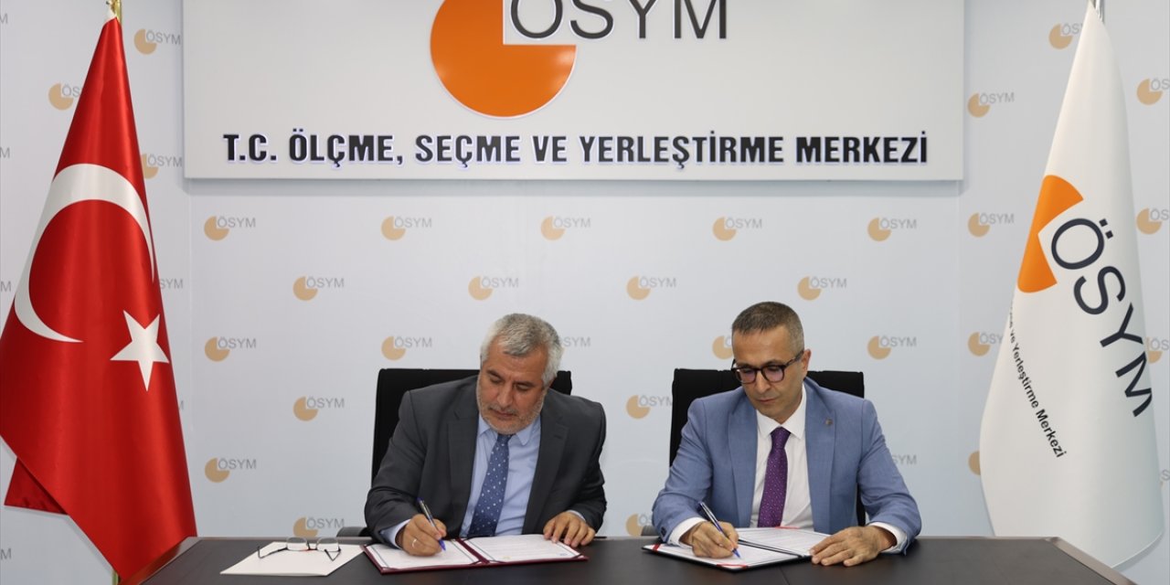 ÖSYM ve Yunus Emre Enstitüsü arasında protokol imzalandı