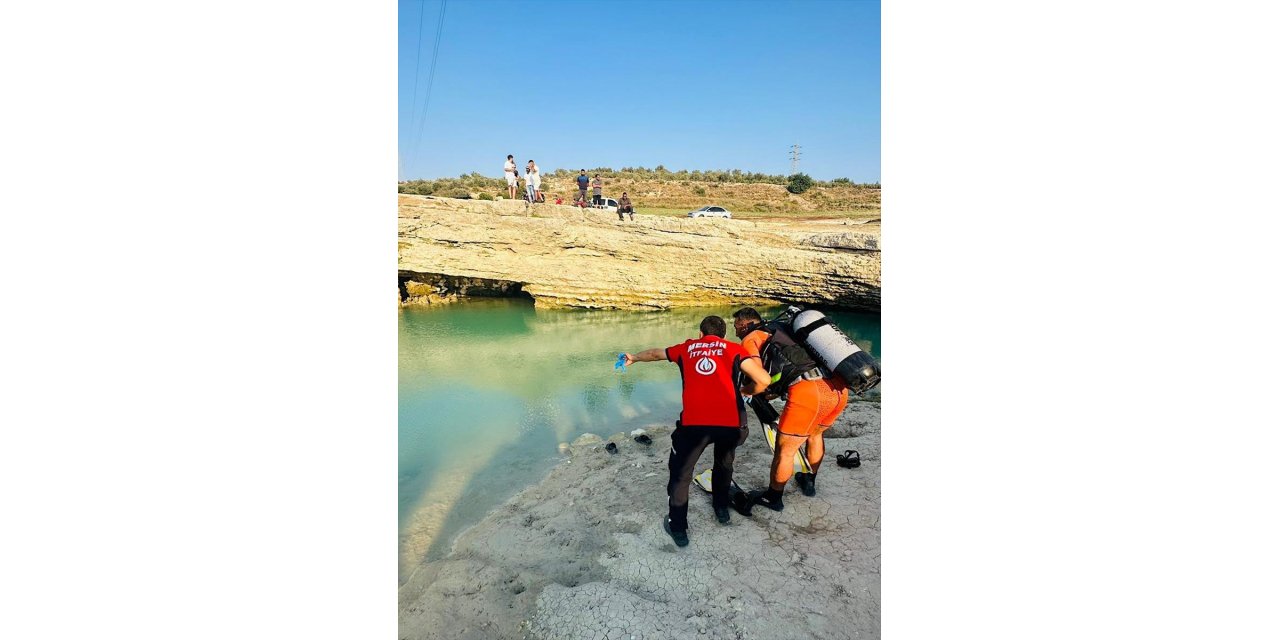 Mersin'de baraj gölüne giren genç boğuldu