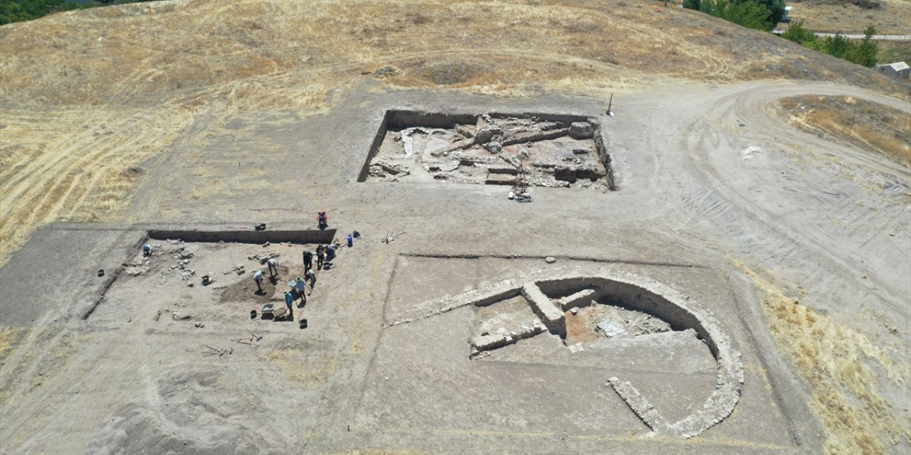 Yassı Höyük'te 2 bin 800 yıllık nohut, buğday, kayısı çekirdeği, üzüm ve sarımsak taneleri bulundu