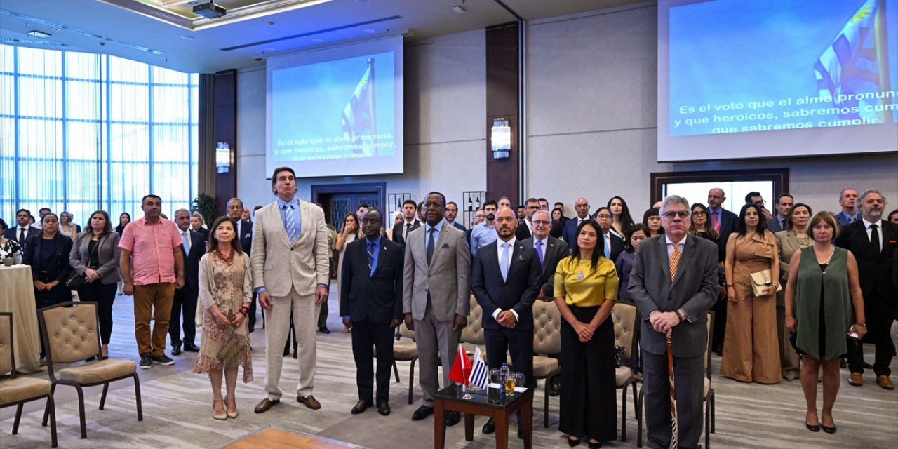 Uruguay Bağımsızlık Bildirgesi’nin 199. yıl dönümü dolayısıyla Ankara'da resepsiyon düzenlendi