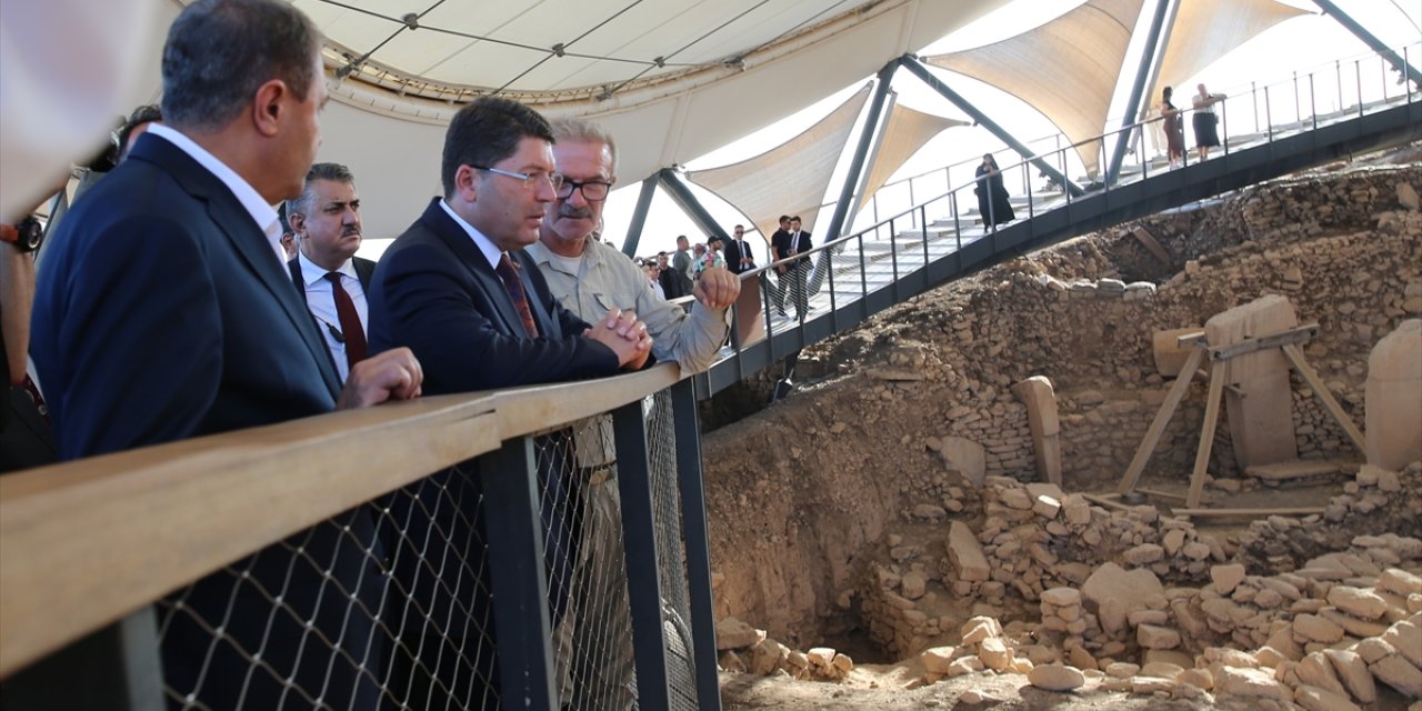 Adalet Bakanı Yılmaz Tunç, Göbeklitepe'yi ziyaret etti