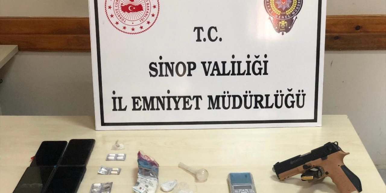 Sinop'ta uyuşturucu operasyonunda 3 zanlı tutuklandı