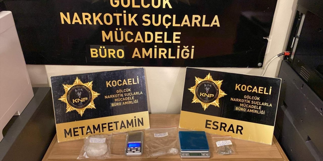 Kocaeli'de uyuşturucu operasyonunda 2 şüpheli tutuklandı