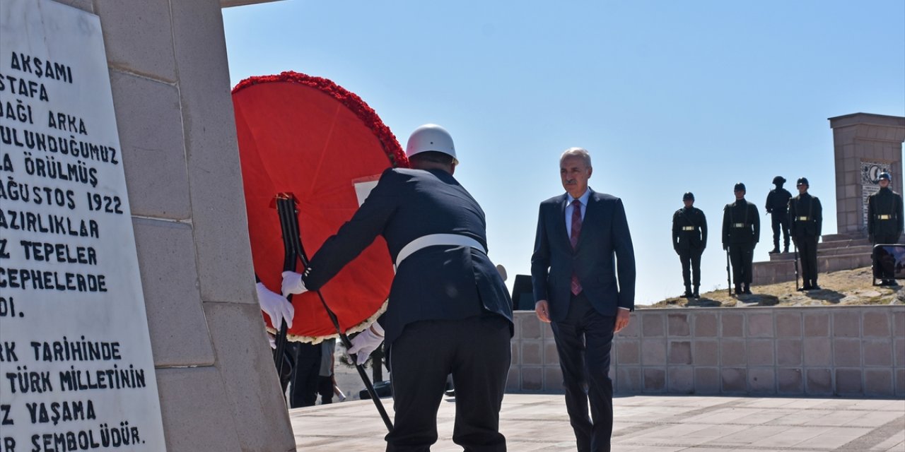 TBMM Başkanı Kurtulmuş, Kocatepe Başkomutan Mustafa Kemal Anıtı'ndaki törene katıldı