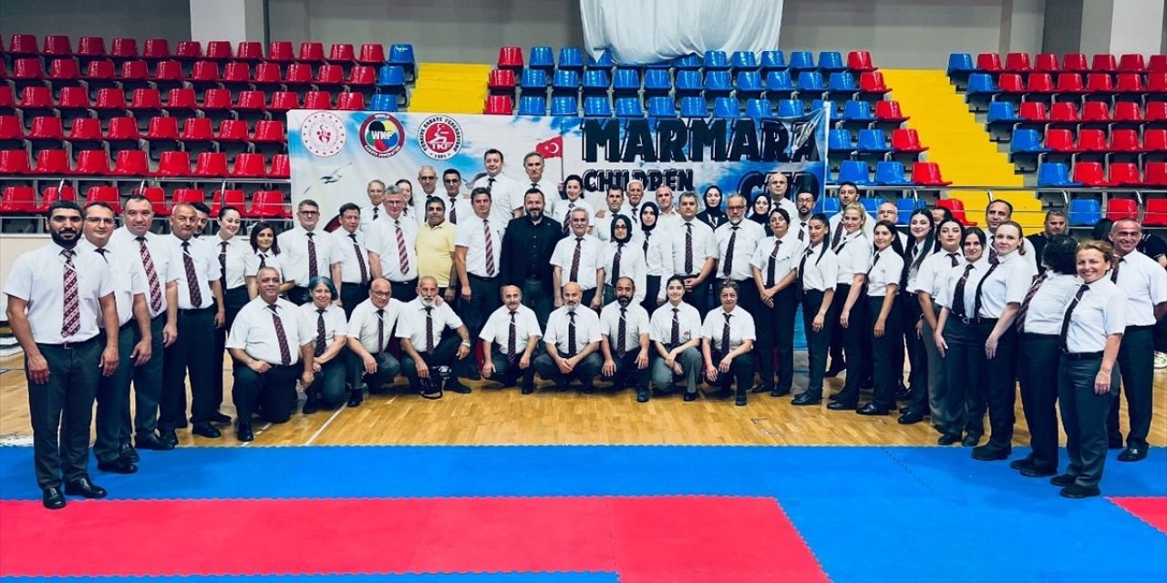 Uluslararası Marmara Kupası Karate Şampiyonası yapıldı