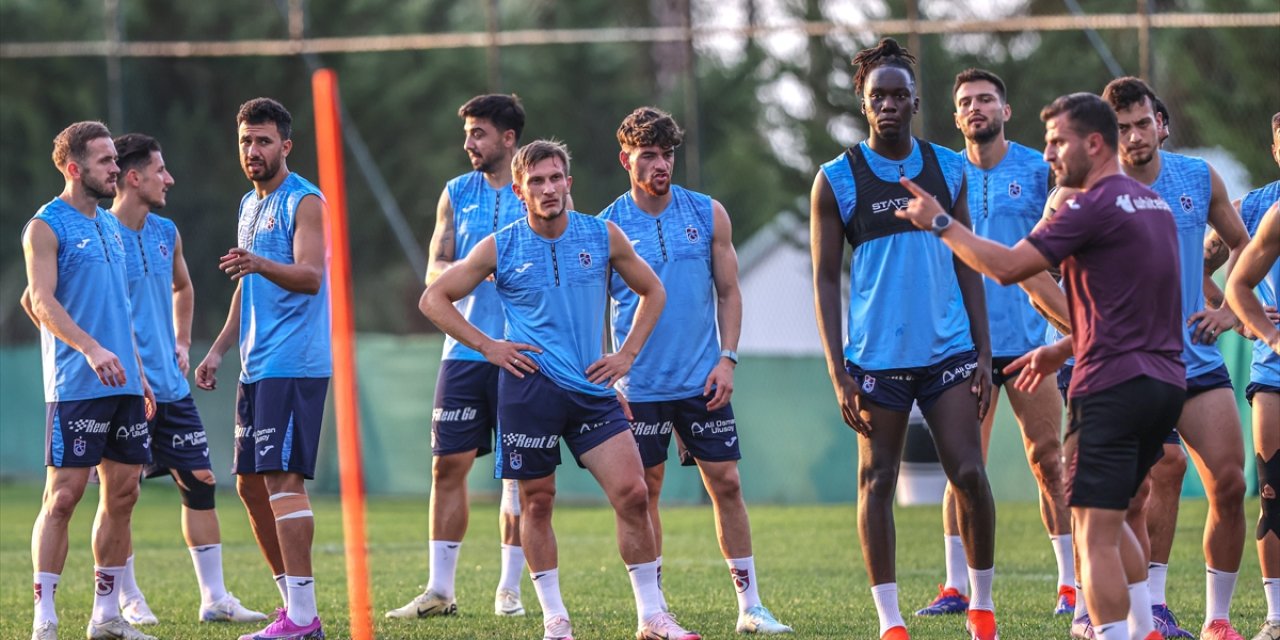 Trabzonspor, St. Gallen maçı hazırlıklarını sürdürdü