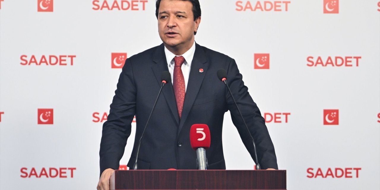 Saadet Partisi Genel Başkan Vekili Arıkan, basın toplantısı düzenledi: