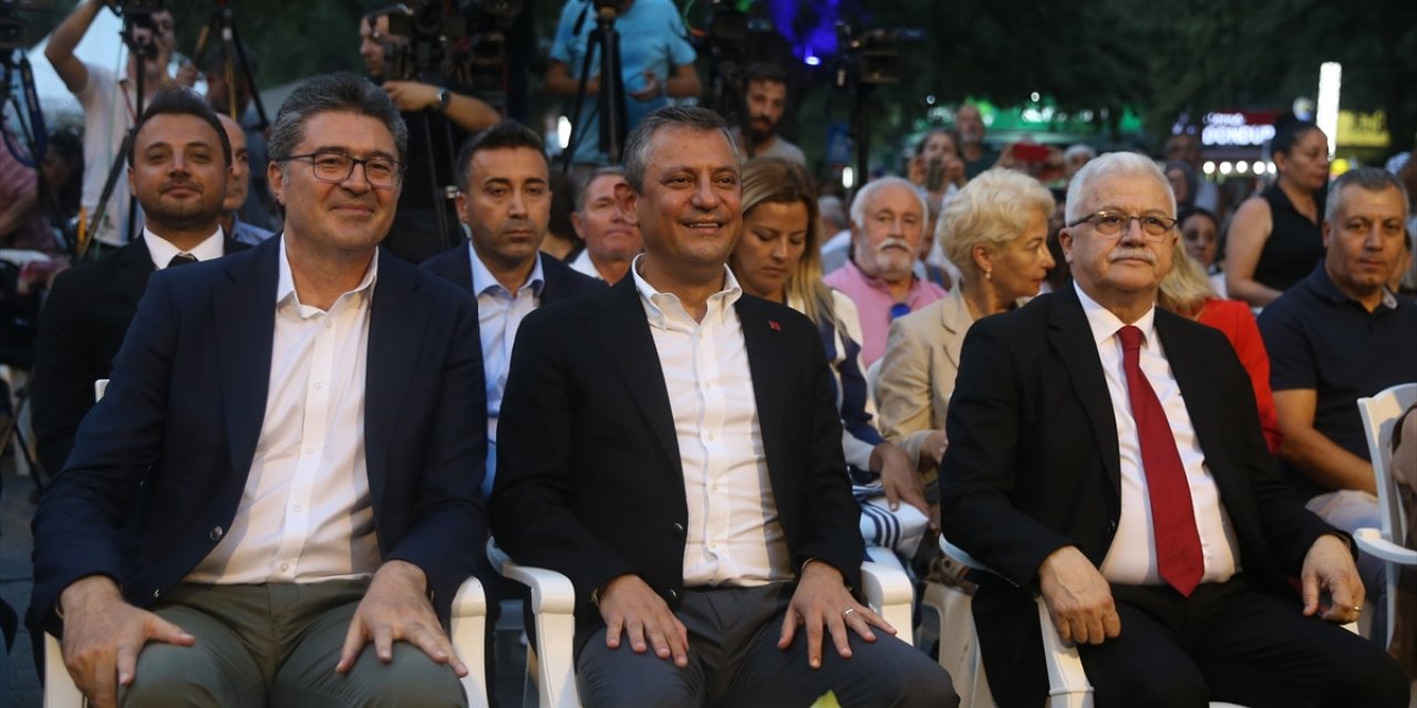 CHP Genel Başkanı Özel, Burhaniye-Ören Turizm, Kültür ve Sanat Festivali'nde konuştu: