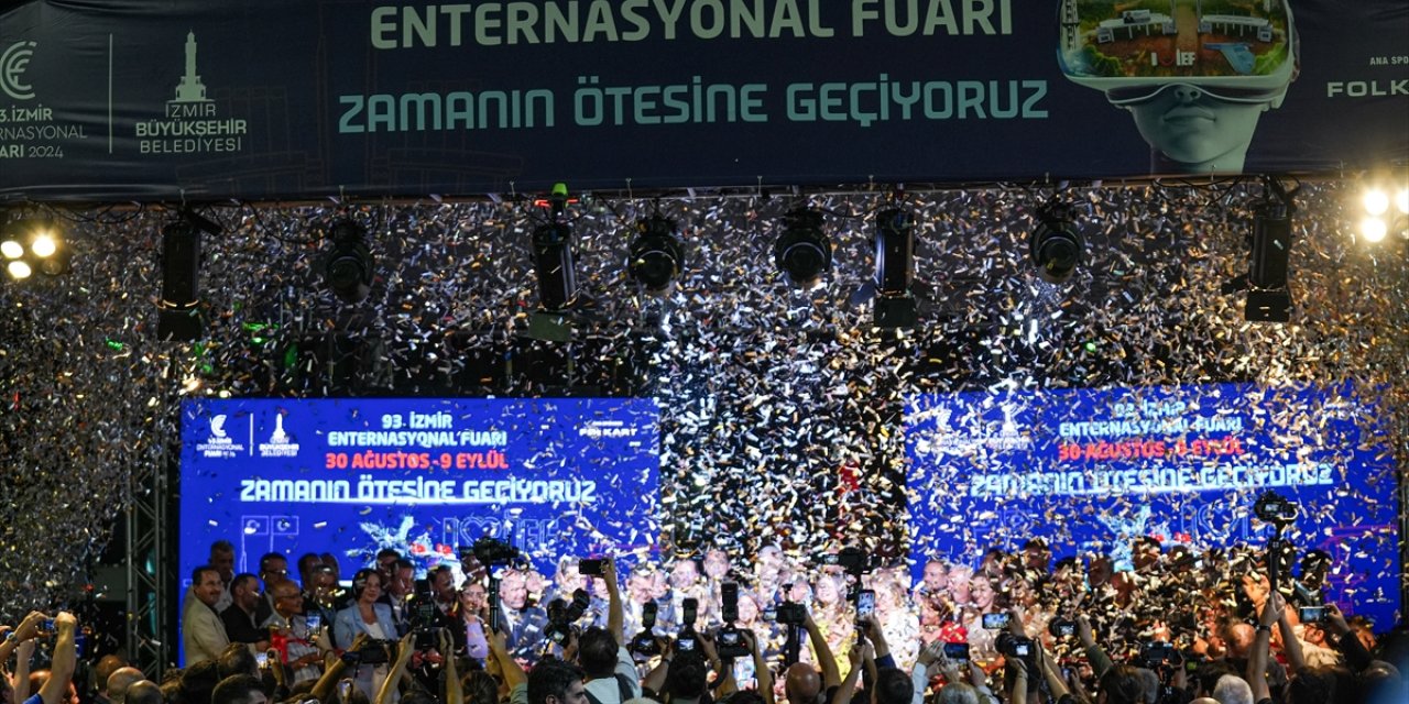 93. İzmir Enternasyonal Fuarı "teknoloji" temasıyla açıldı