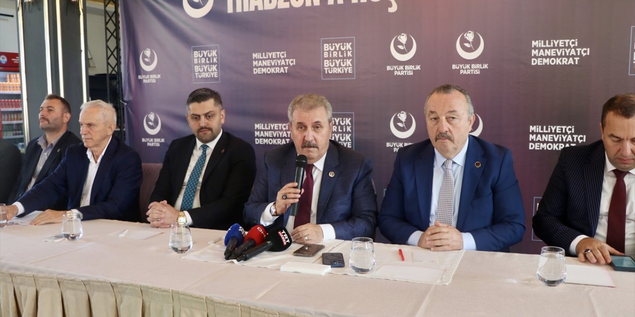 BBP Genel Başkanı Destici, Trabzon'da konuştu: