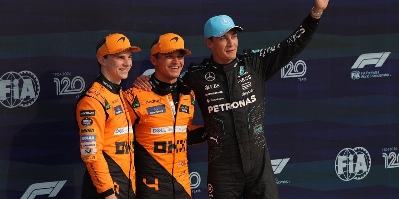 Formula 1 İtalya Grand Prix'sinde pole pozisyonu Lando Norris'in oldu