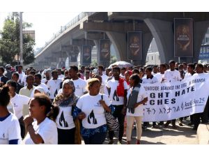 Etiyopya’da "Ruanda soykırımını hatırla" yürüyüşü