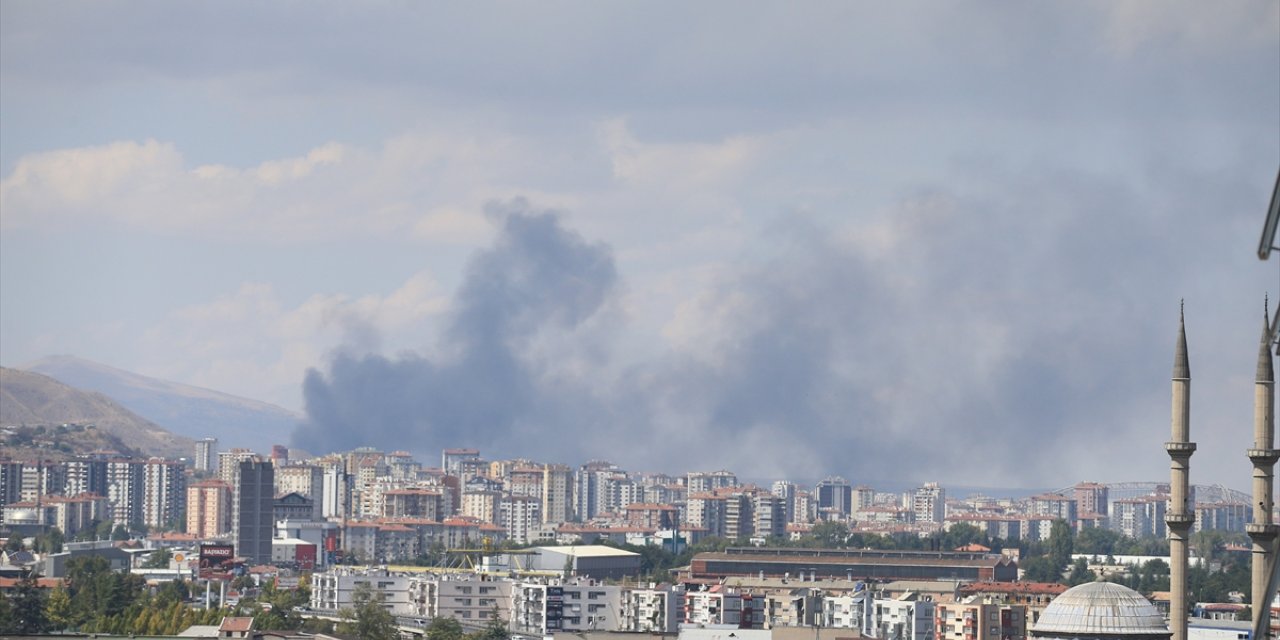 Kayseri'de sünger fabrikasında yangın çıktı