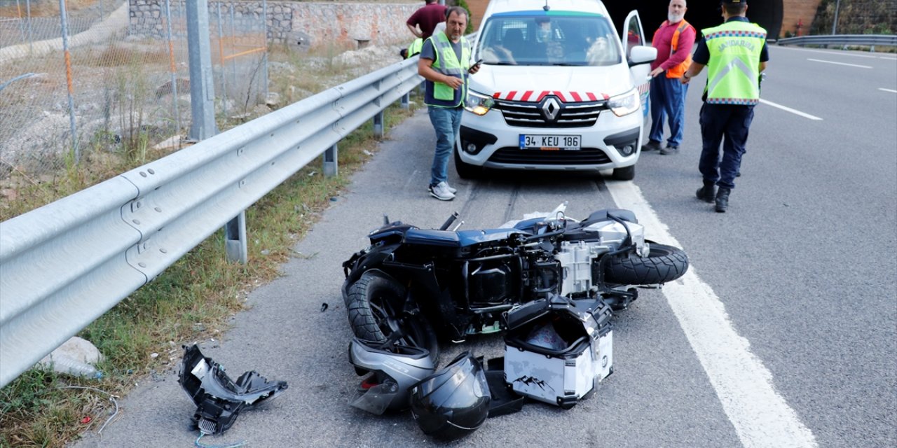 Kocaeli'de motosiklet kazasında 1 kişi öldü, 1 kişi yaralandı