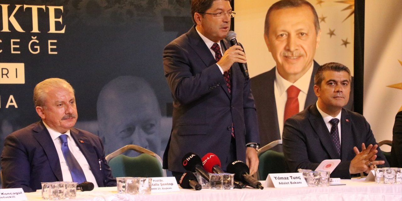 Adalet Bakanı Tunç, Tekirdağ'da AK Parti Türkiye Buluşmaları'nda konuştu: