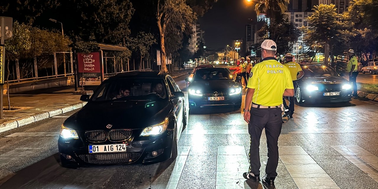 Adana'da trafik denetimi yapıldı