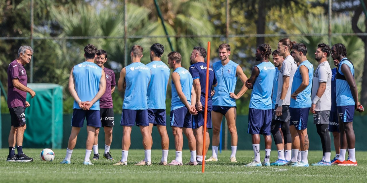 Trabzonspor, Beşiktaş maçının hazırlıklarını sürdürdü