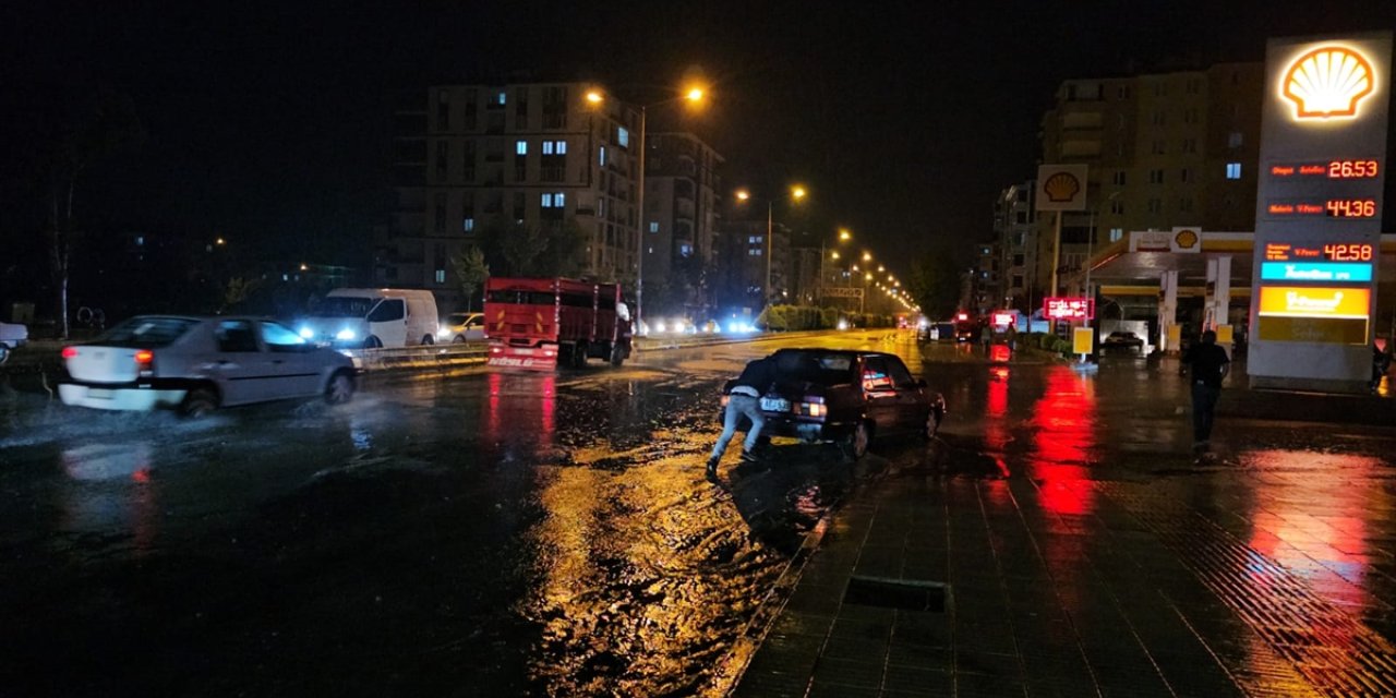 Çorum’da sağanak etkili oldu