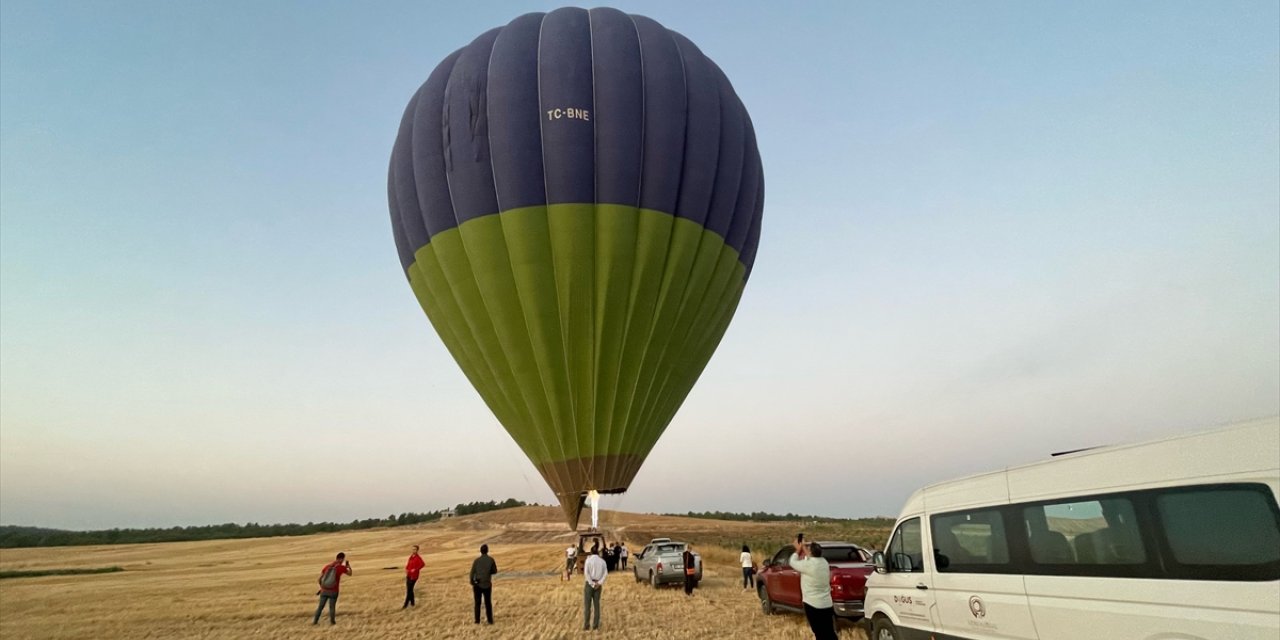 Göbeklitepe semalarında sıcak hava balonu turları başladı