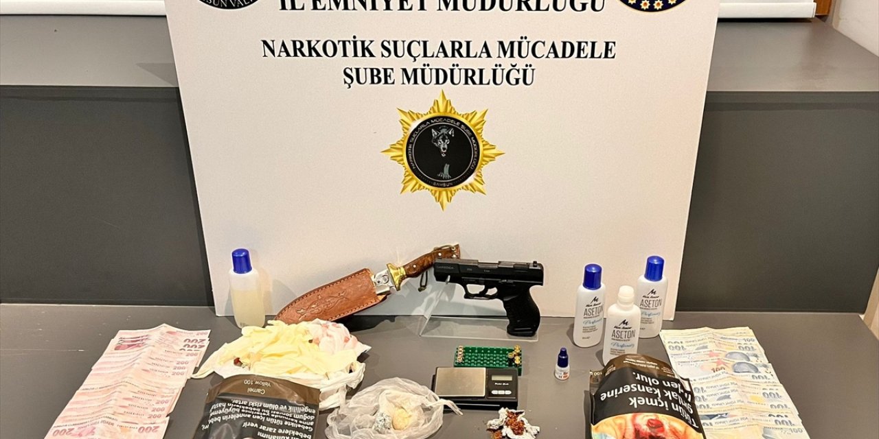 Samsun'da narkotik operasyonunda 7 şüpheli yakalandı